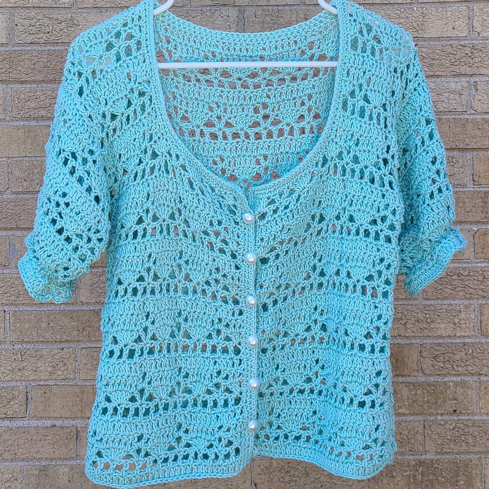 Malaya Crochet Summer Cardigan – Free Crochet Pattern