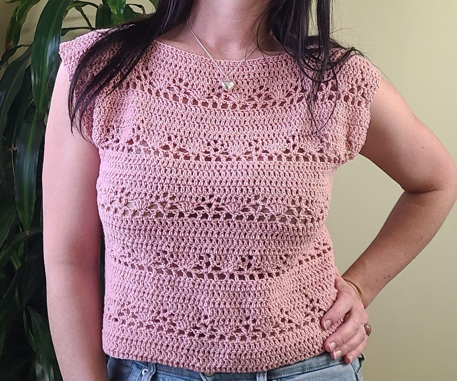 Afyna Crochet Lace Top – Free Pattern & Video Tutorial