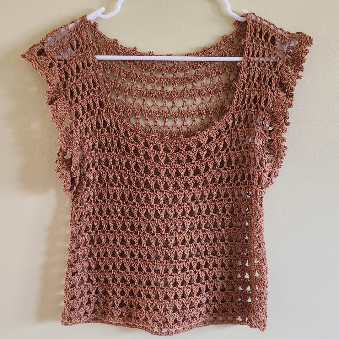 Ilarya Crochet Lace Top – Free Pattern & Video Tutorial