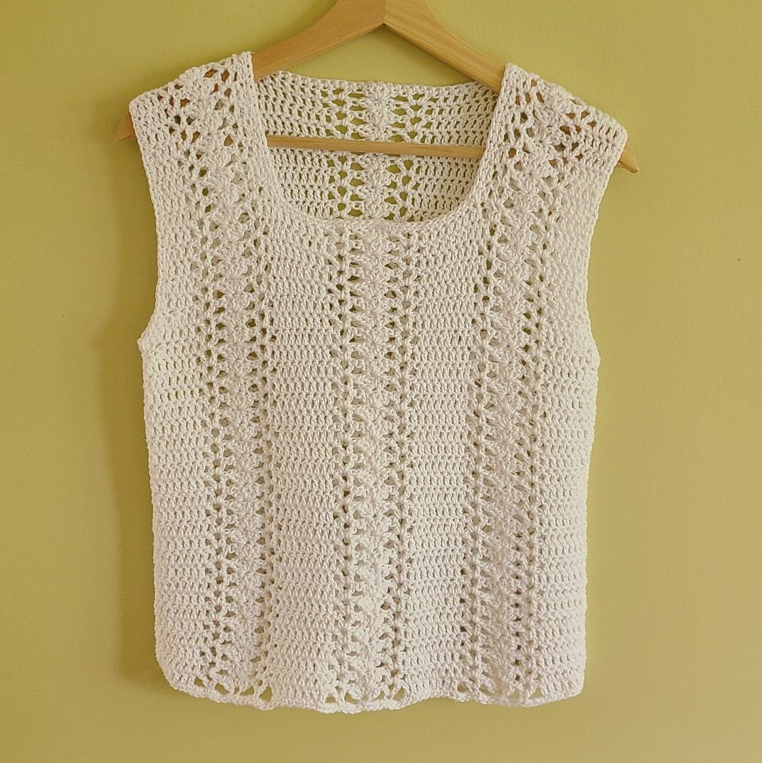 Sabina Crochet Lace Top – Free Pattern & Video Tutorial