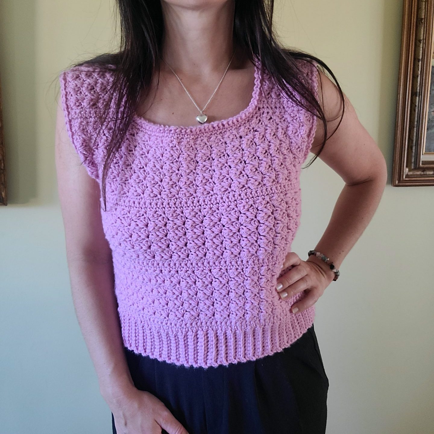 Aglaya Crochet Vest – Free Pattern & Video Tutorial