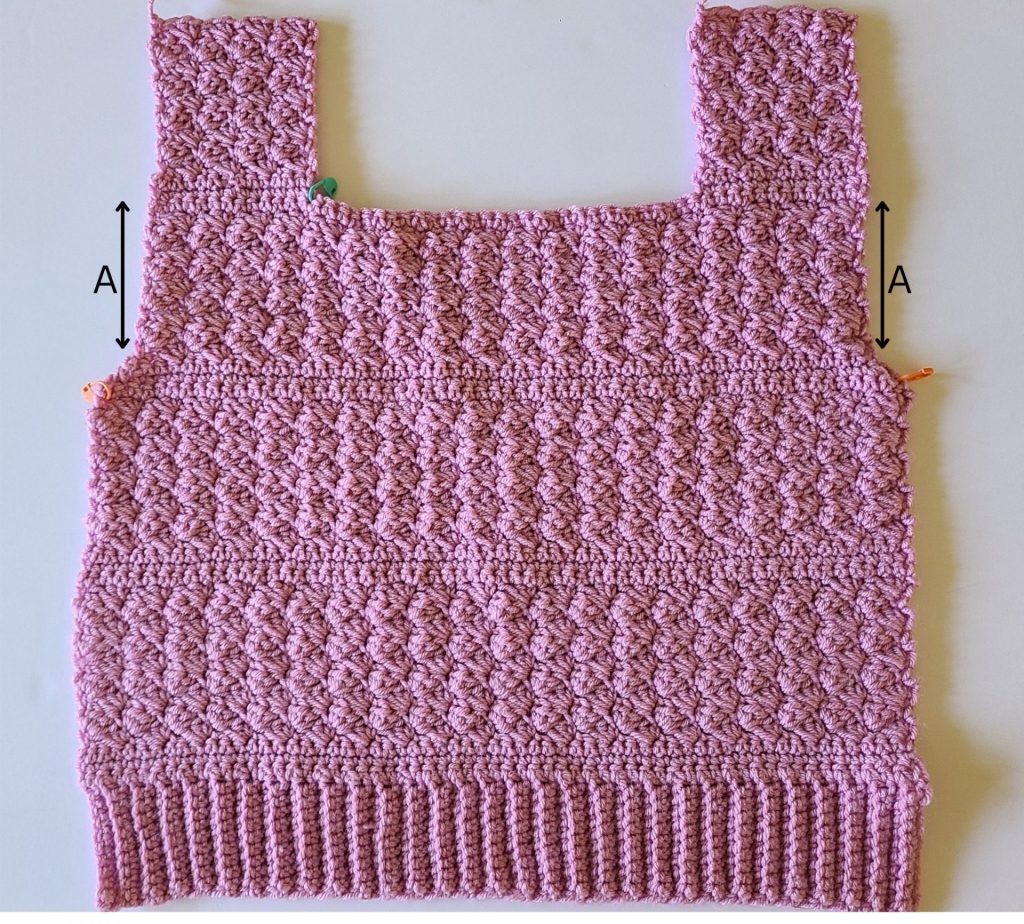 crochet fall vest