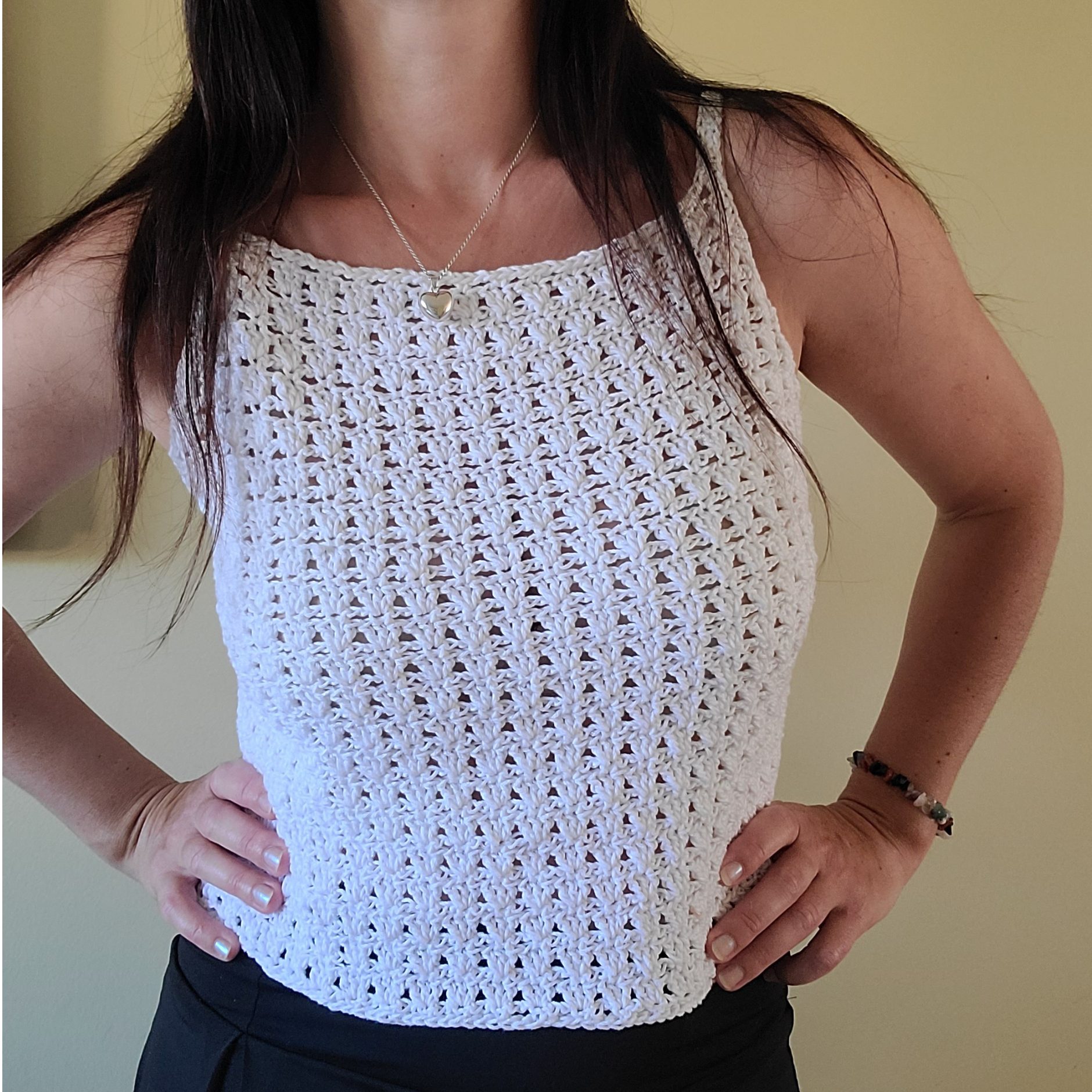 The Cristella Crochet Tank Top – Free Pattern