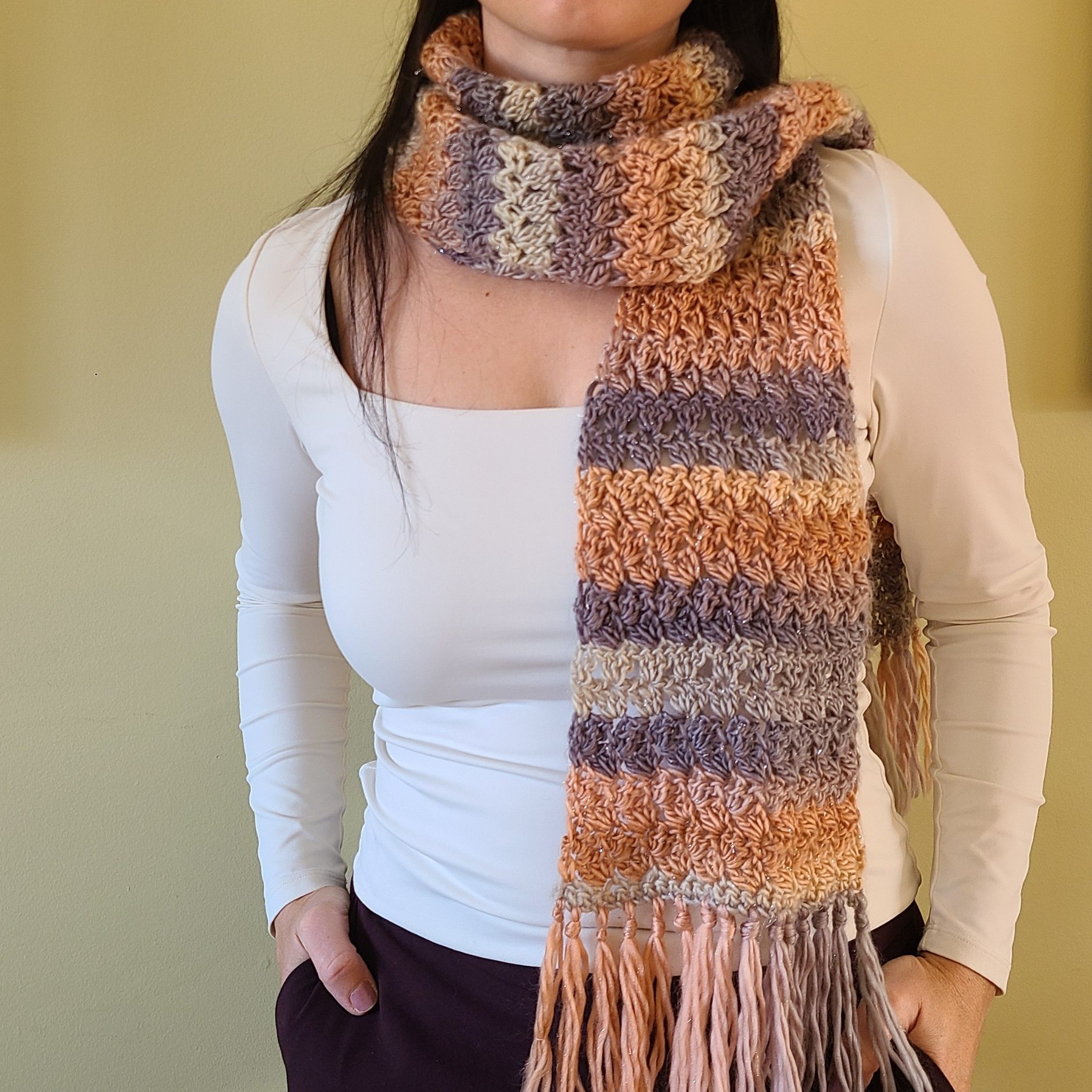 Cozy & Timeless Amalya Crochet Scarf – Free Pattern You’ll Love to Make