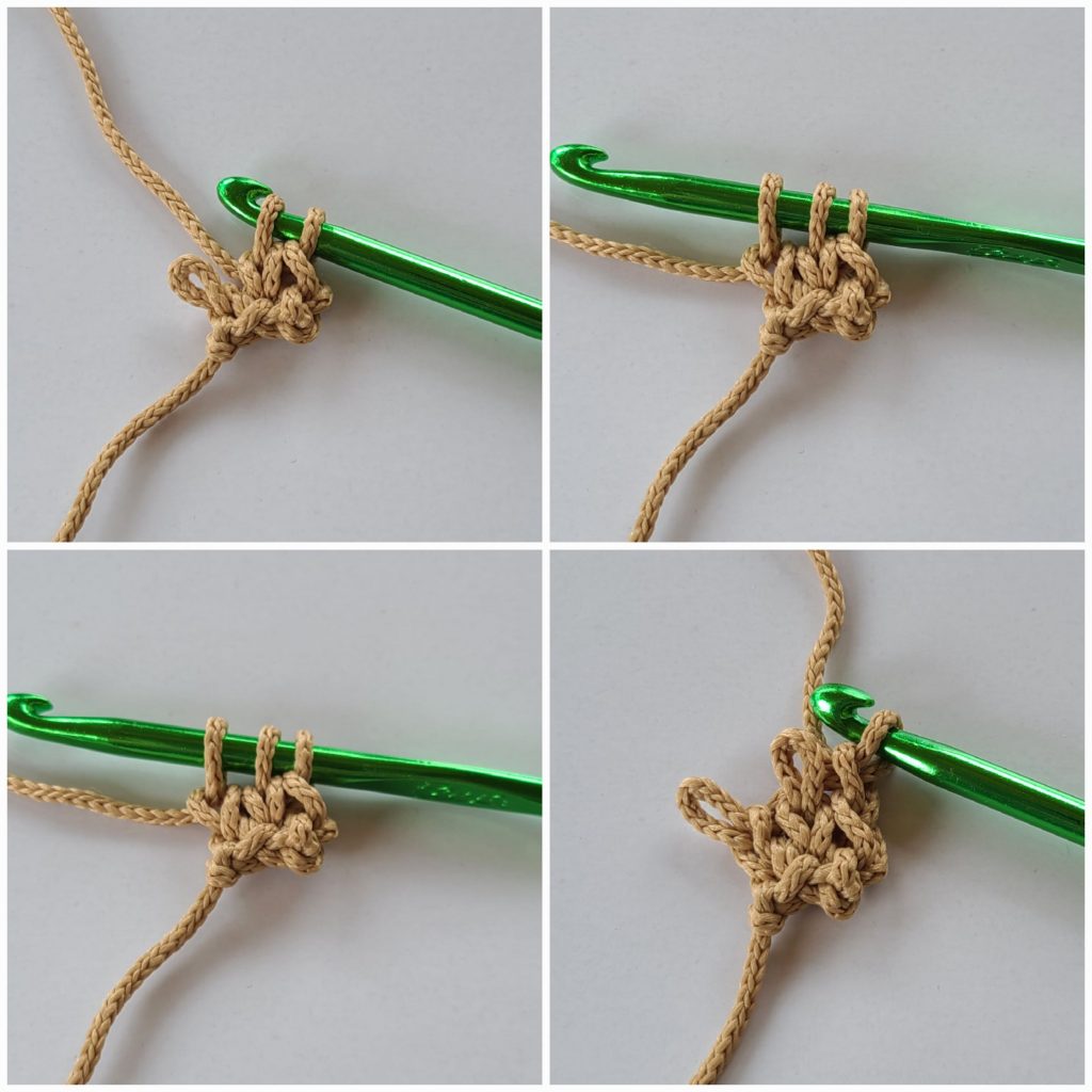 “I-cord strap for the crochet crossbody bag row 2”