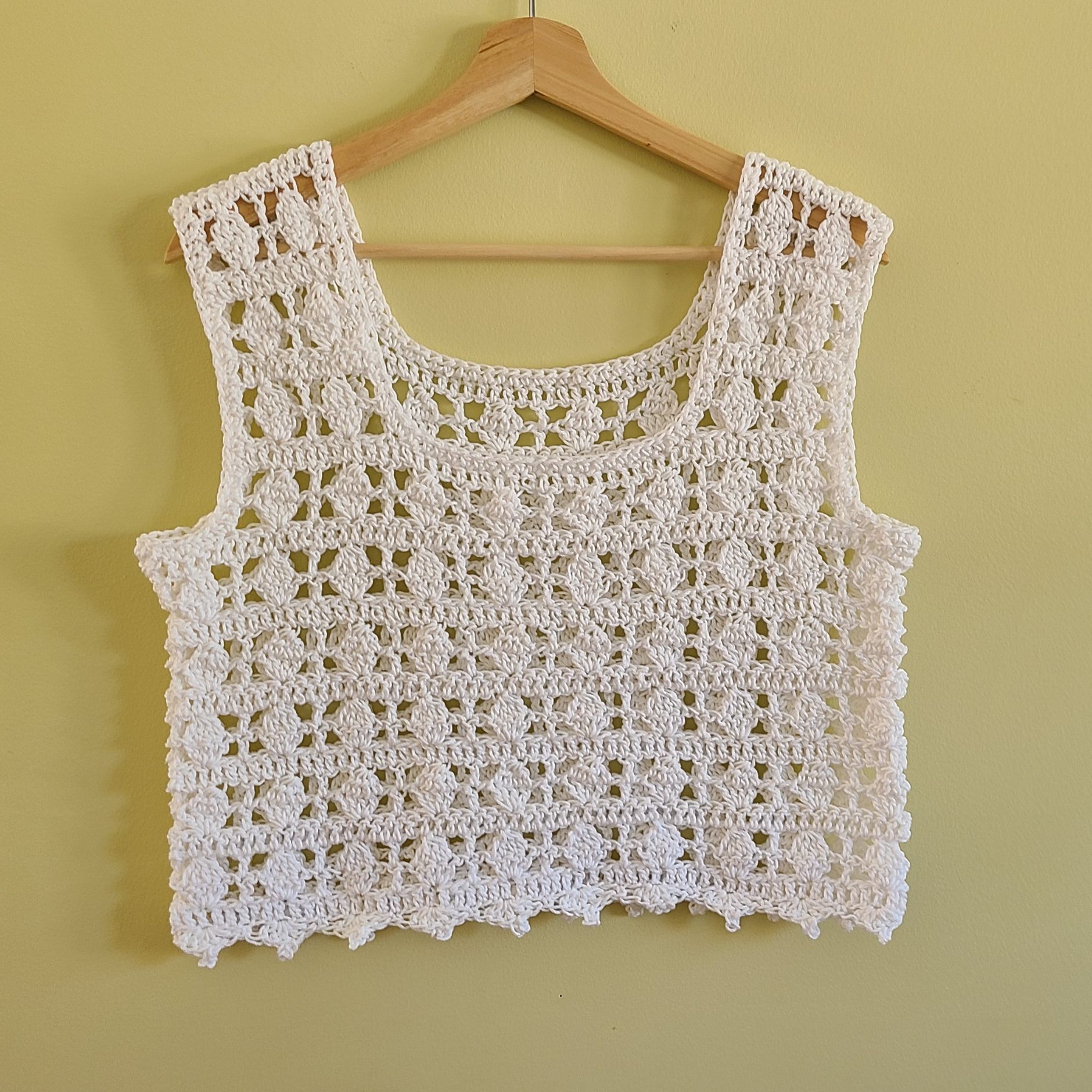 How to Crochet the Ilsa Lacy Crop Top (Beginner Tutorial)