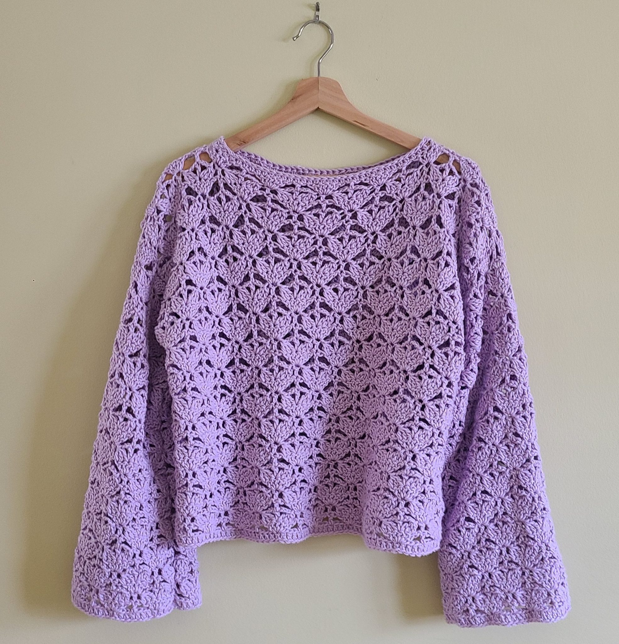 Crochet Lacy Top Free Pattern – Yelena Style Crochet