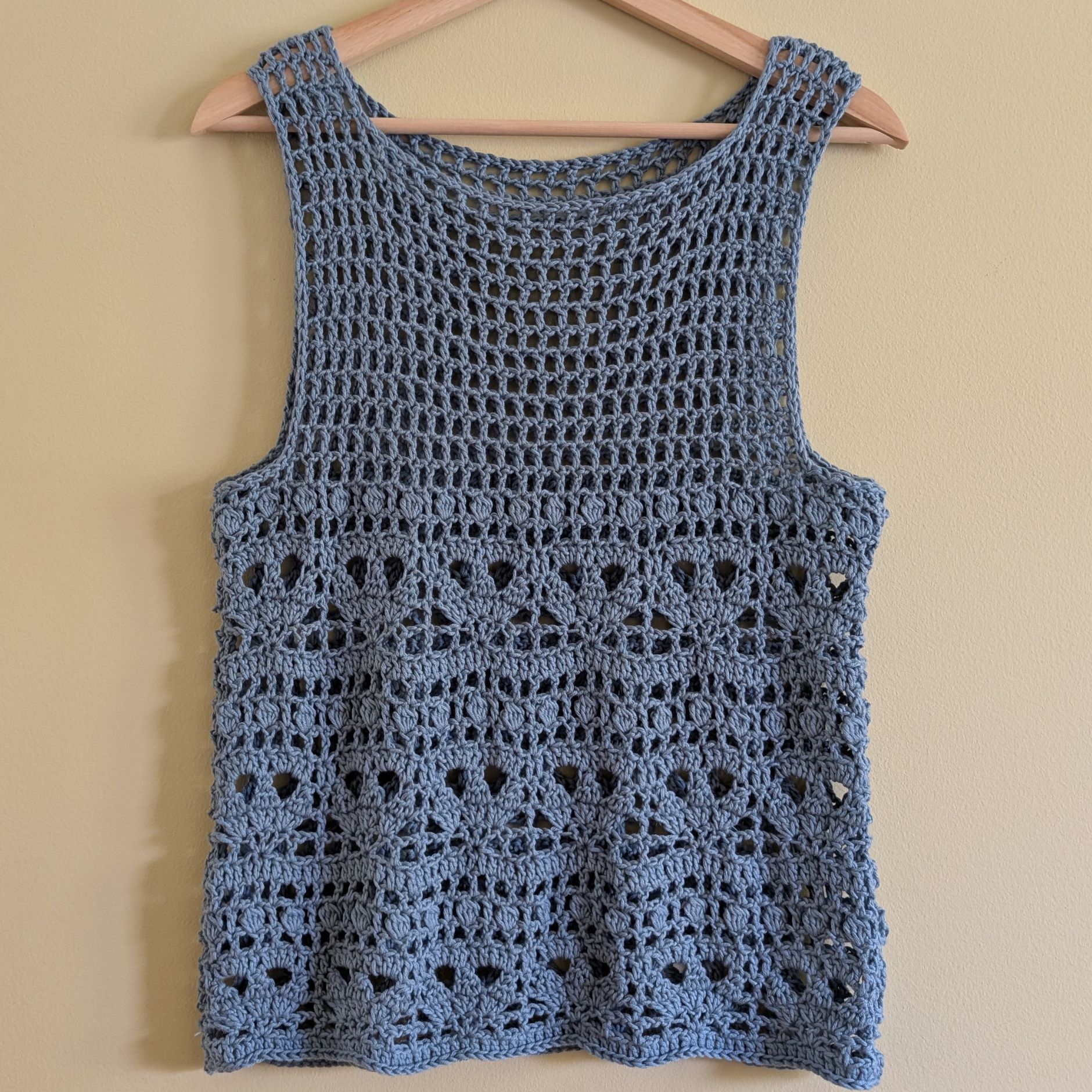 Allana Crochet Lace Top – Free Crochet Pattern for a Lightweight Summer Tank