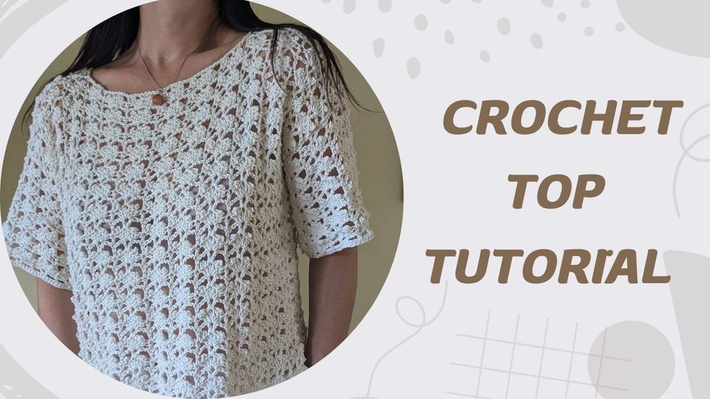 Zalina Crochet Top crochet pattern and YouTube video tutorial